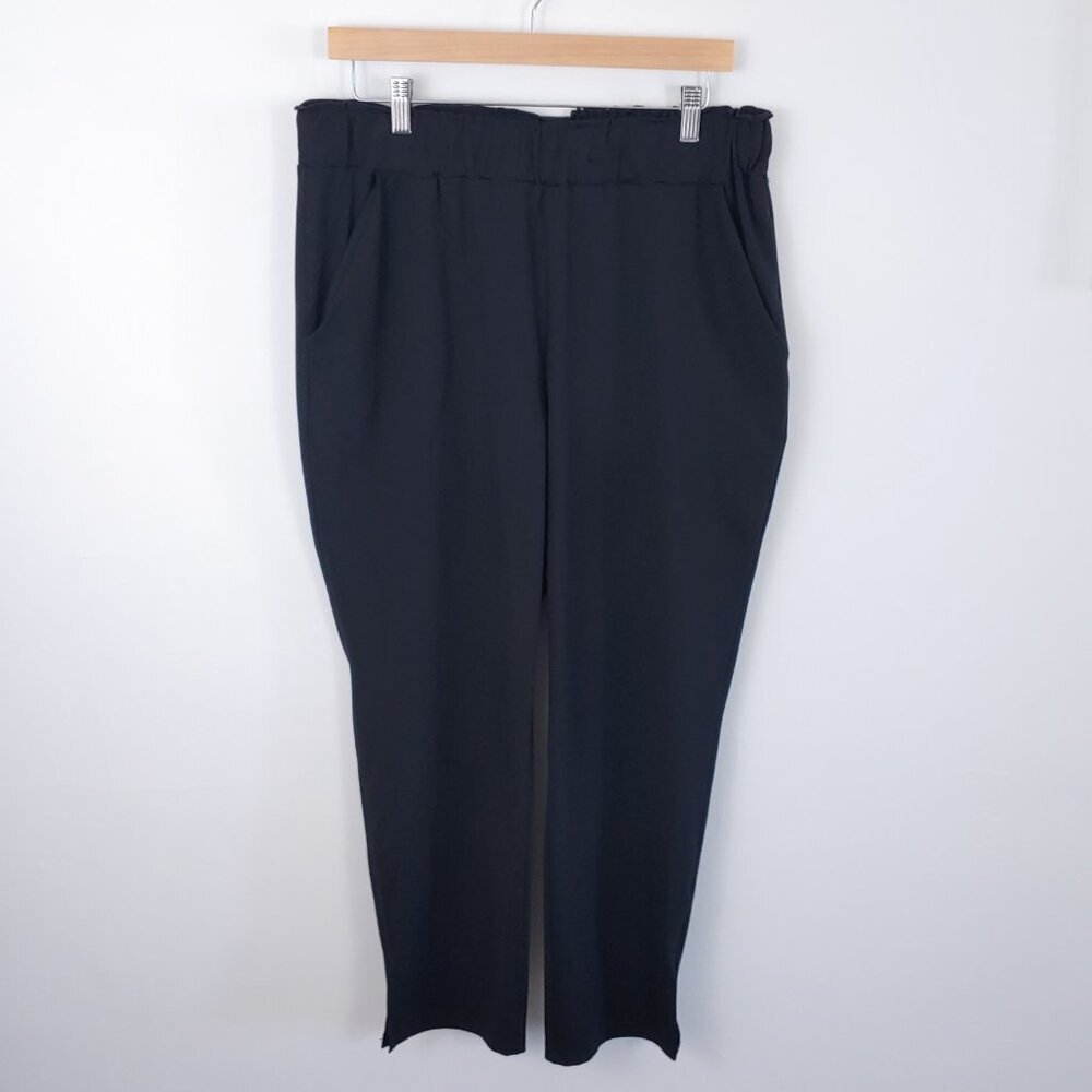 Joie Black Pointe Pull on Pants size L